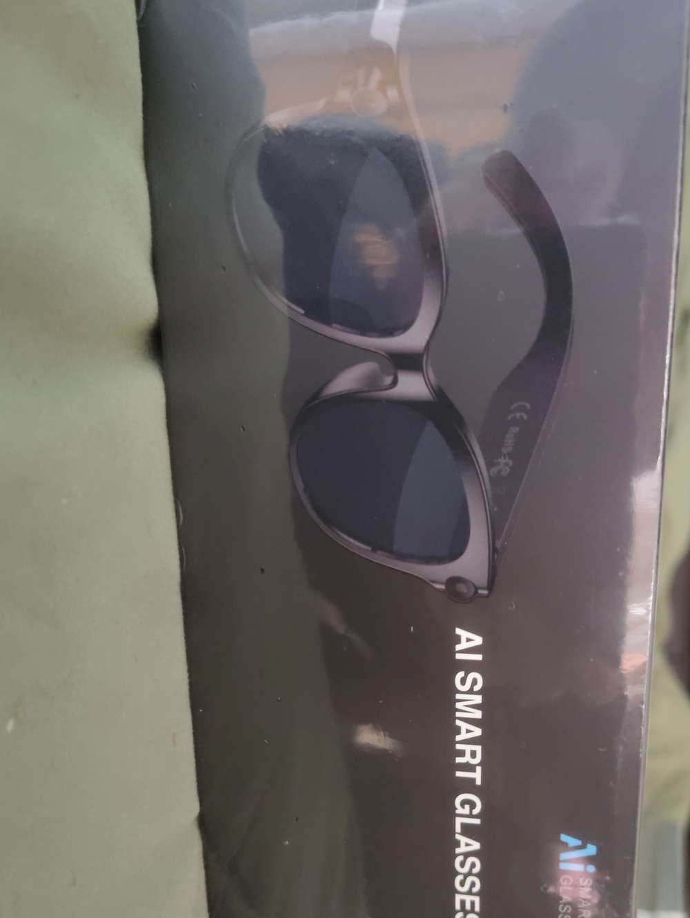 Apex AI Smart Glasses in Black